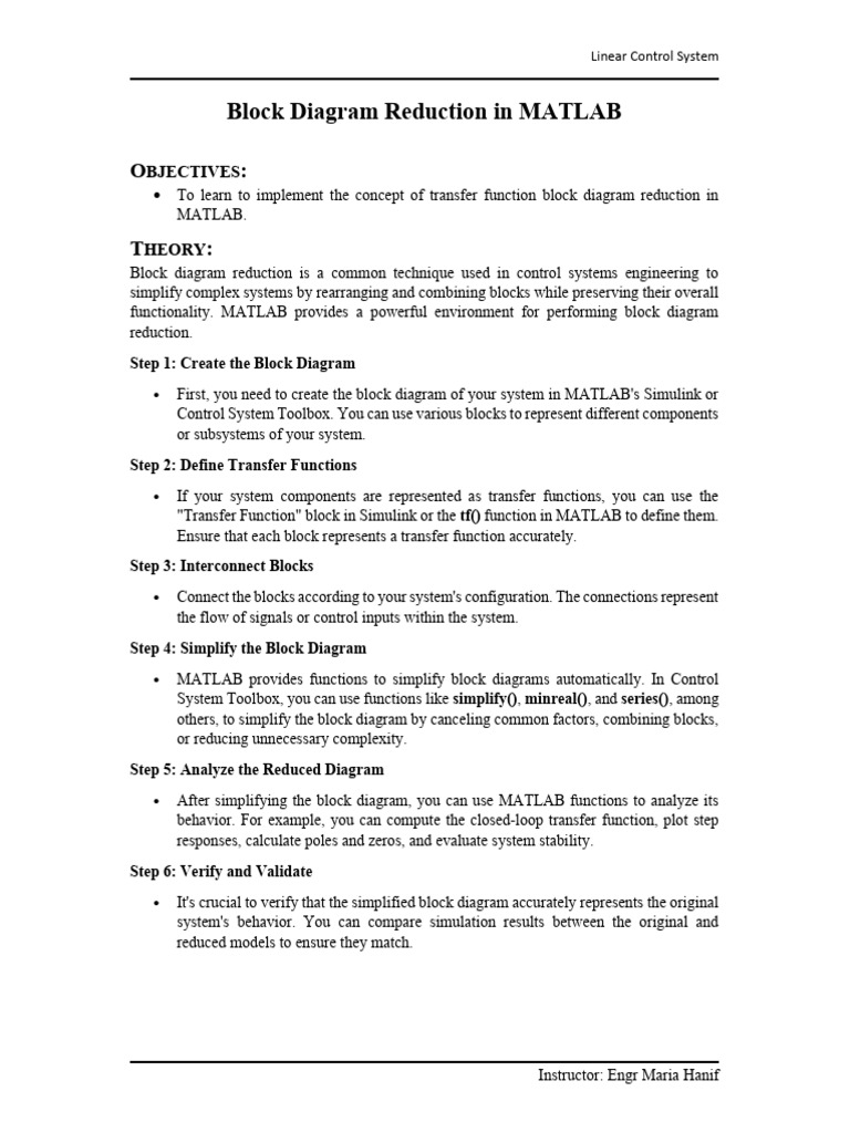 Block Diagram | PDF