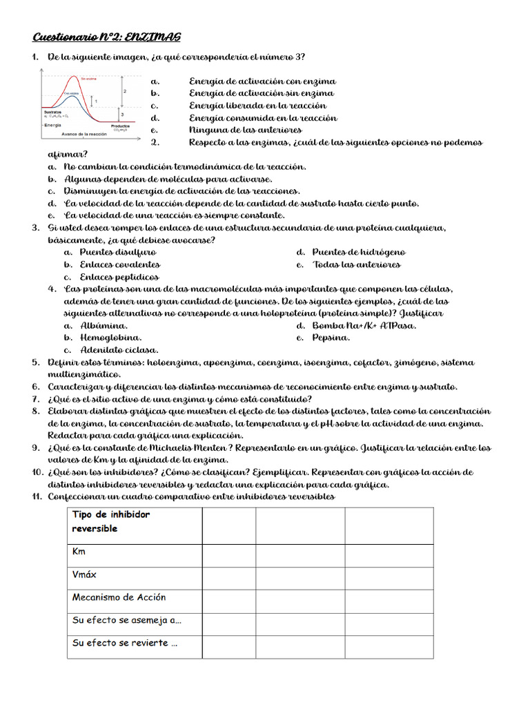 Cuestionario 2 | PDF