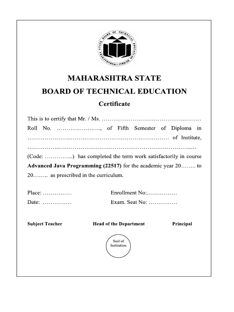 Certificate Pdf