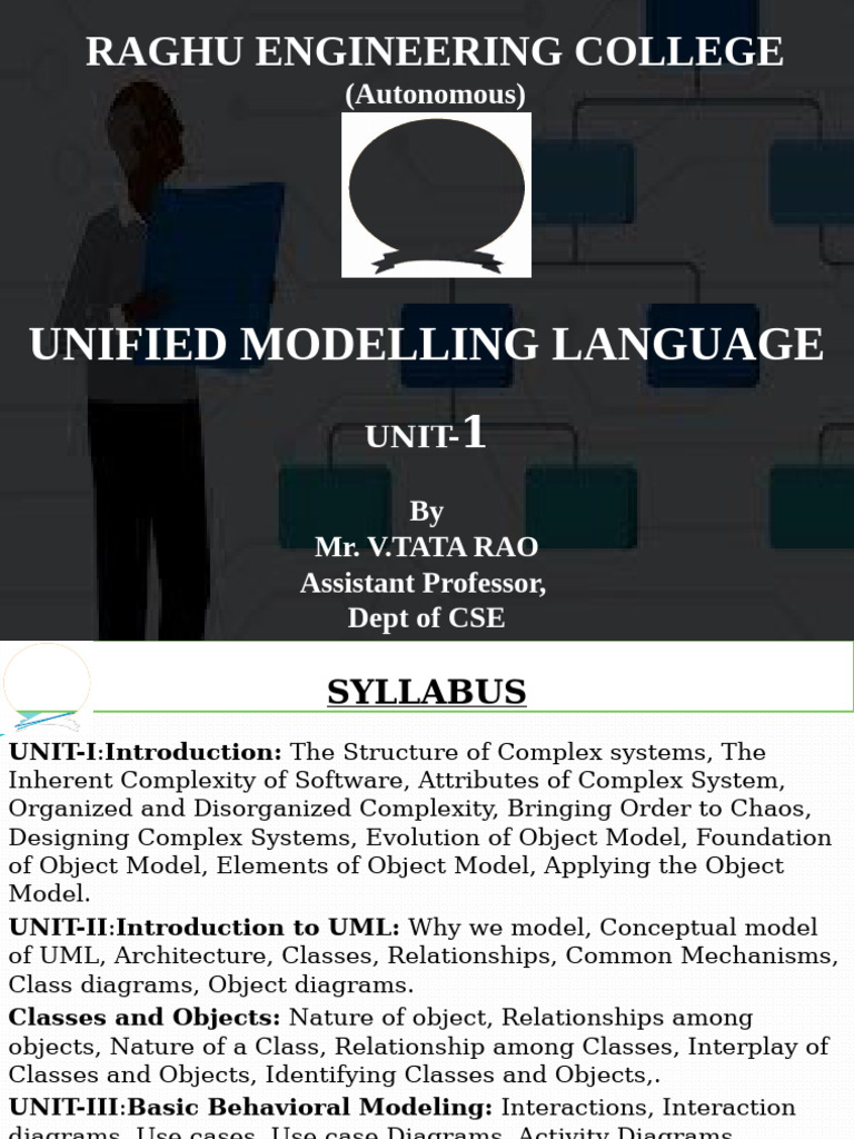 Uml Unit 1 | PDF