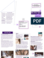 Pin Site Care Leaflet