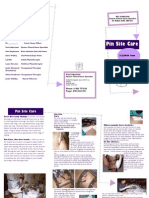 Ilizarov Team Pin Site Care Guide