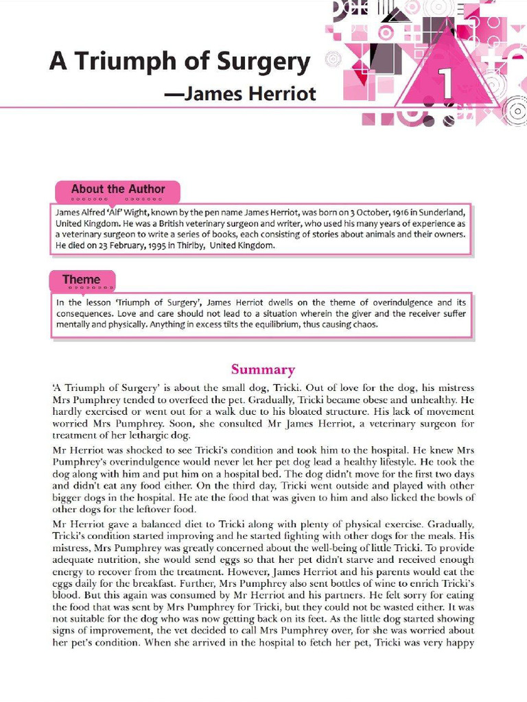 Summary Of Ch 1 English Class 11 Snapshot