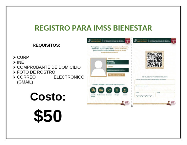 Image Result For Registro Imss Bienestar