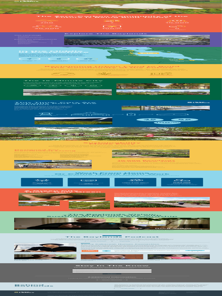 Sustainable Living at The Baylands | PDF | Electric Vehicle ...