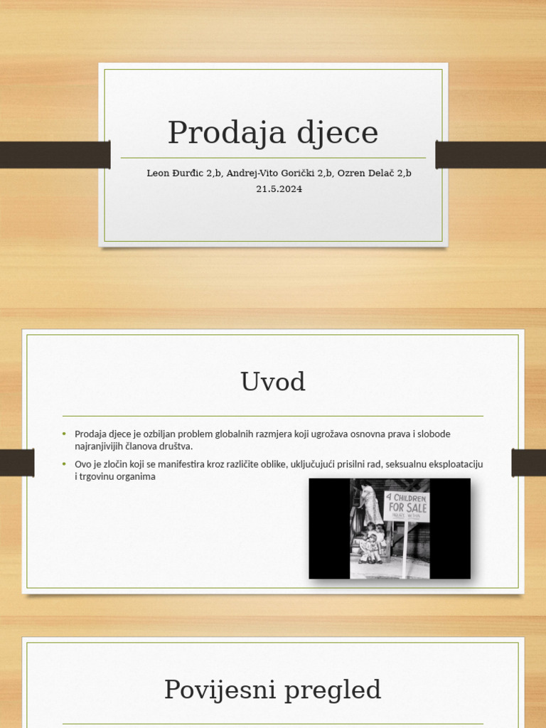 Prodaja Djece | PDF