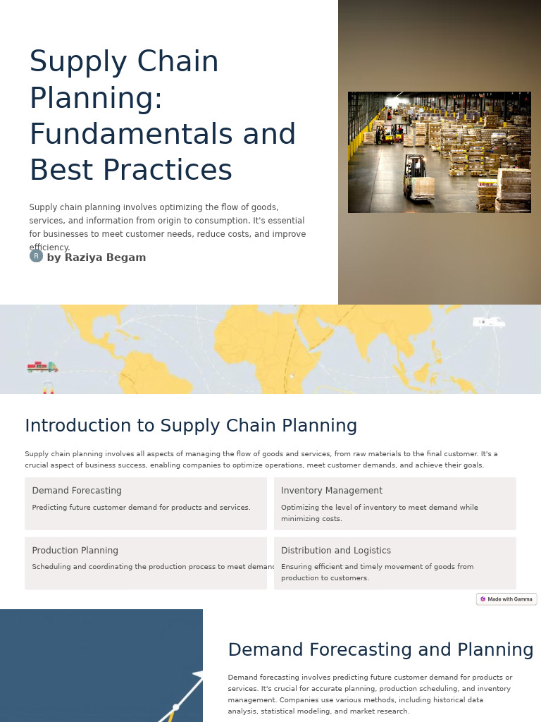 Supply Chain Planning Fundamentals and Best Practices PDF