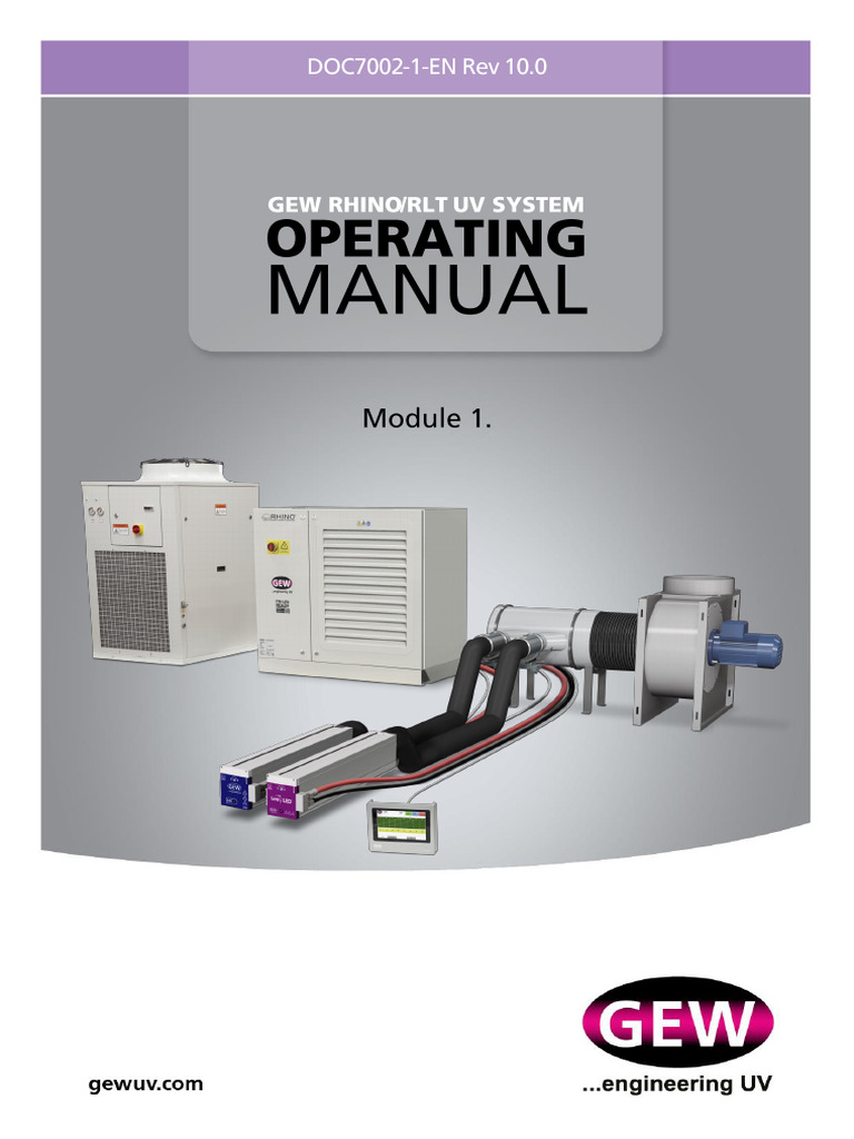 DOC7002-1-EN RHINO RLT System Operating Manual | PDF