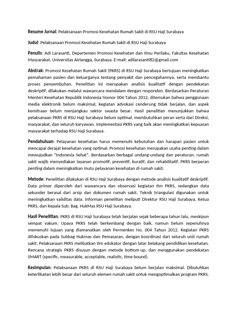 Resume Jurnal | PDF