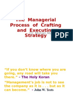SMThe Managerial Process of Crafting and Executing StrategyVTU.2
