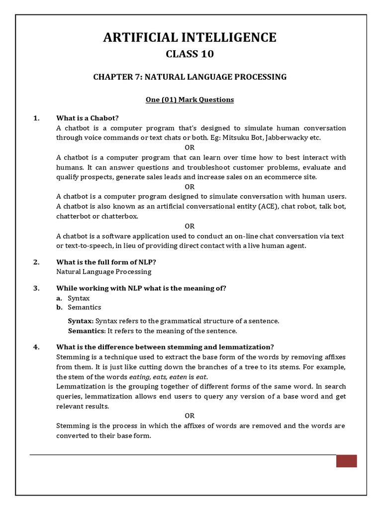 Ai notes pdf semantics cognitive science