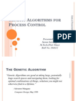 Genetic Algorithm For Process Control