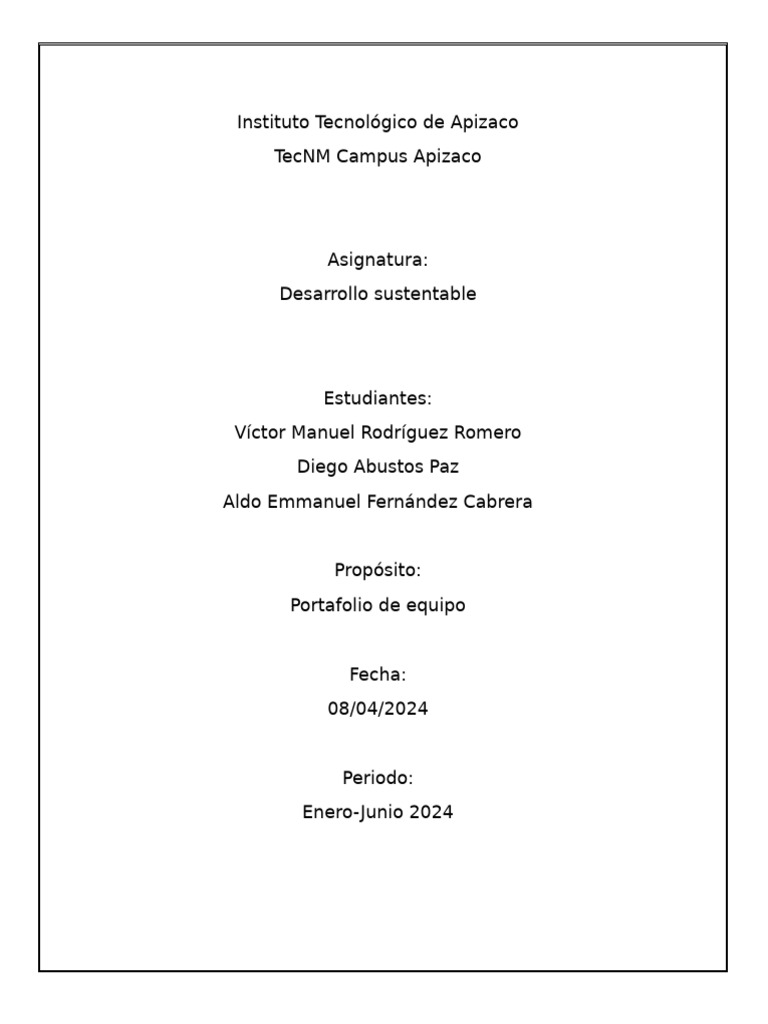 Portafolio Desarrollo | PDF