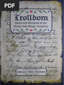 Johannes Trolldom - Spells and Methods of The Norse Folk Magic Tradition
