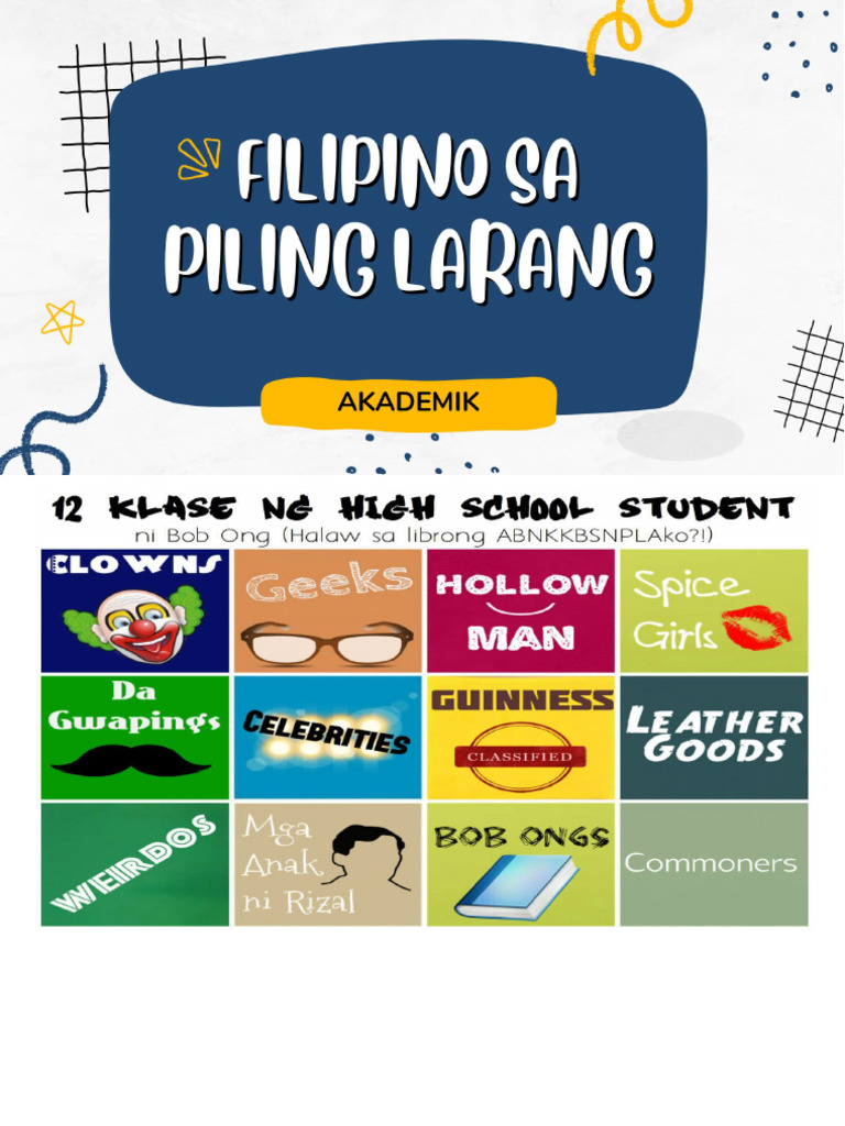 Filipino Sa Piling Larang 1 1 | PDF