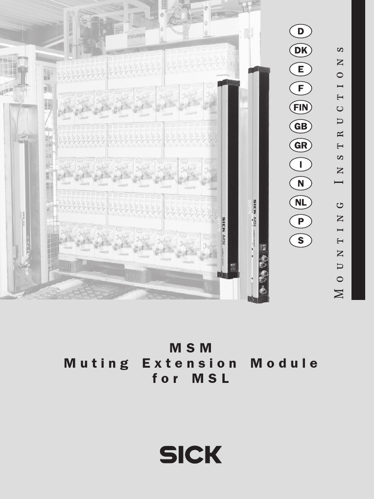MSM Muting Extension Module For MSL | PDF