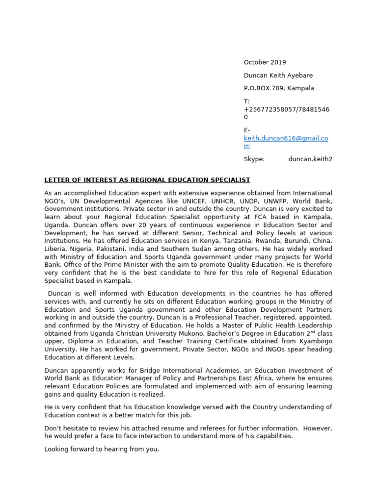FCA APPLICATION FYI Dickson | PDF