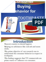 Final Ppt 4r Toothpaste