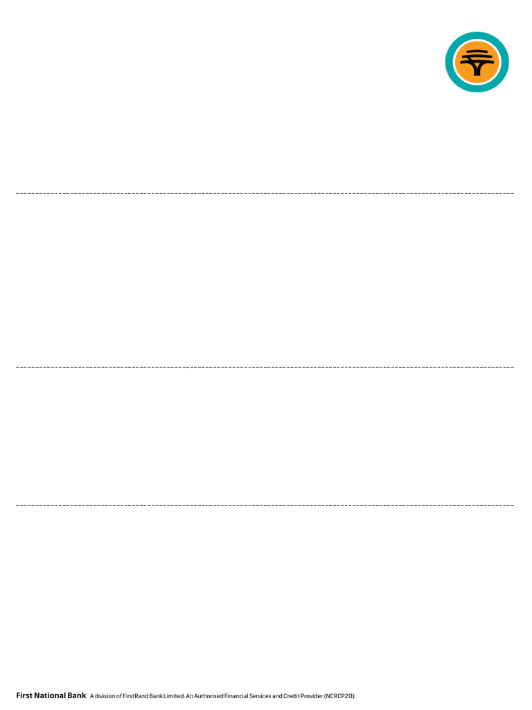 Payment Notification from First National Bank | PDF | Payments
