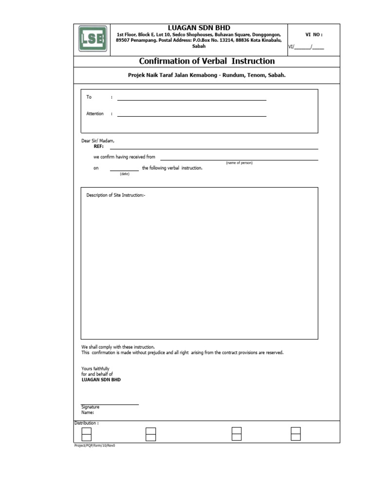 10 - Confirmation of VI | PDF