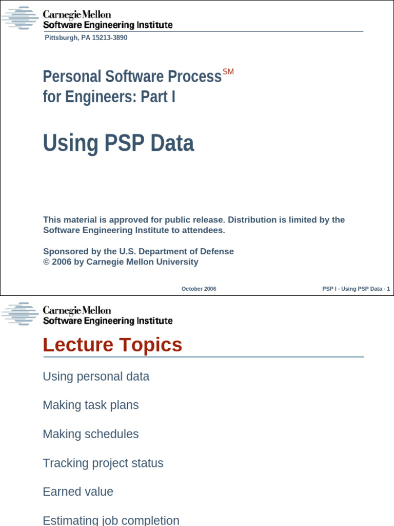 L5 Using PSP Data | PDF | Business