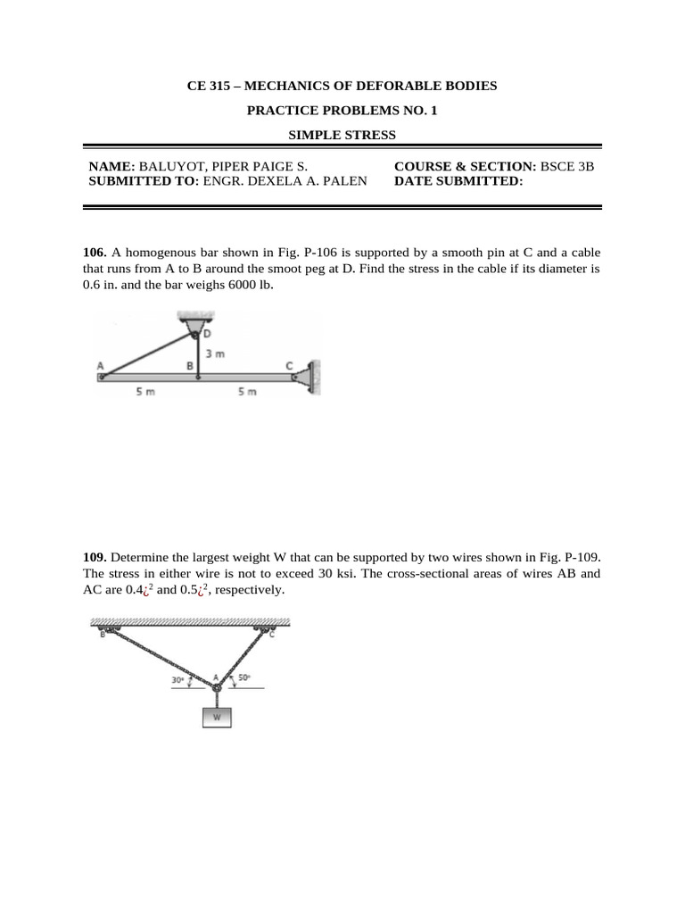 MDB - Practice Problem 1 | PDF