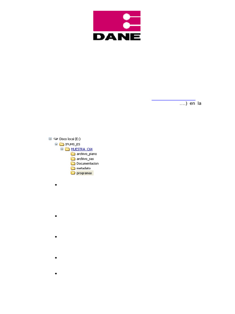 Instrucciones Ipums 1964 | PDF