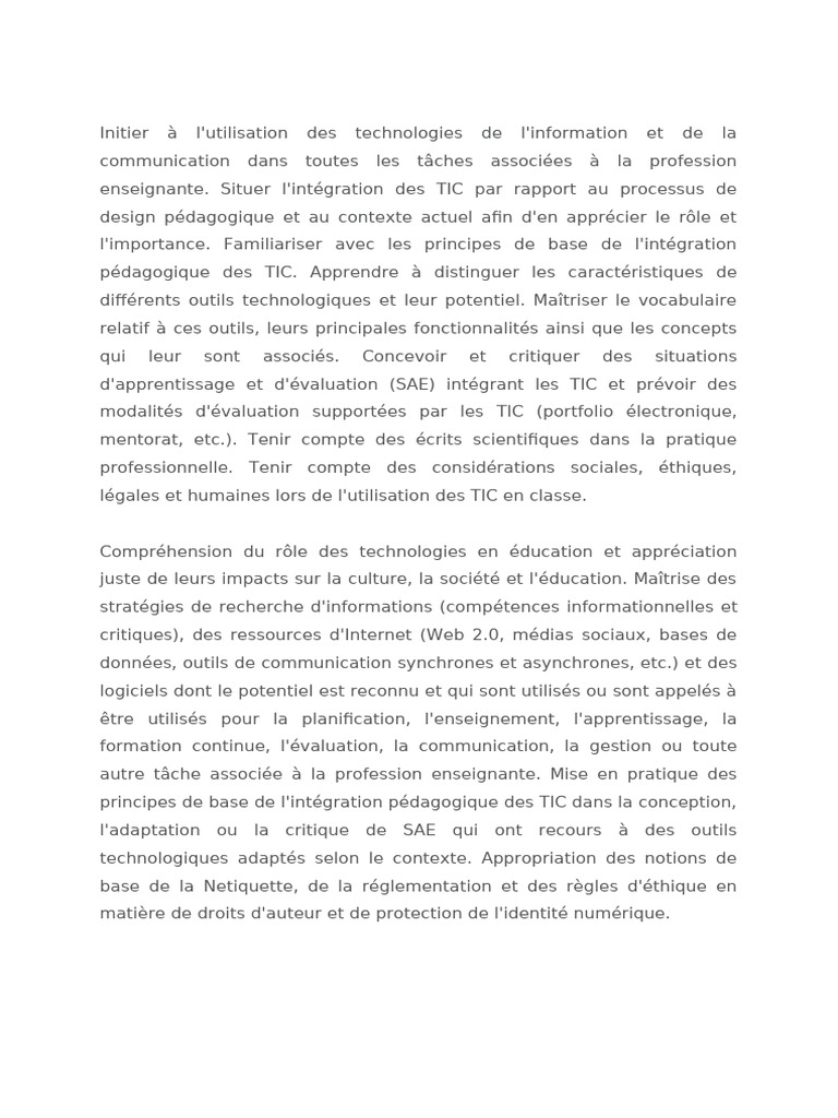 Initier À Linformatique | PDF