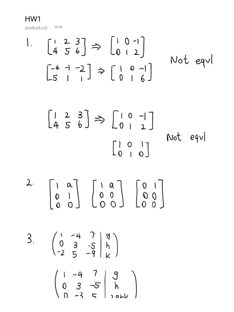 HW 1 | PDF
