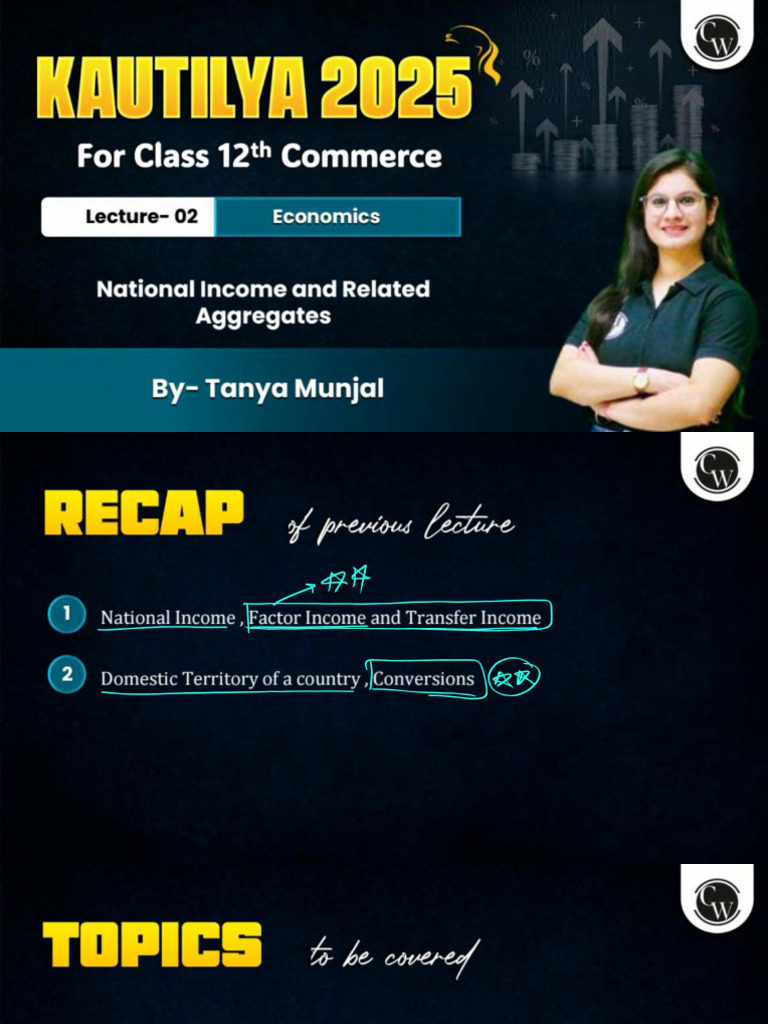 National Income and Related Aggregates 02 Conversions de | PDF