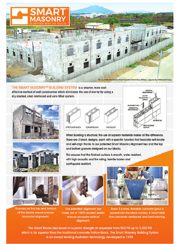 Smart Masonry Brochure 2020 | PDF