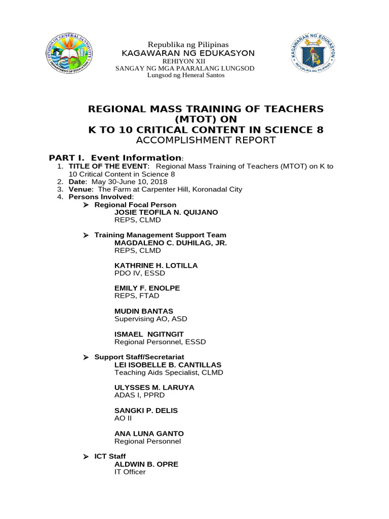 RMTOT 2018 Accom. | PDF