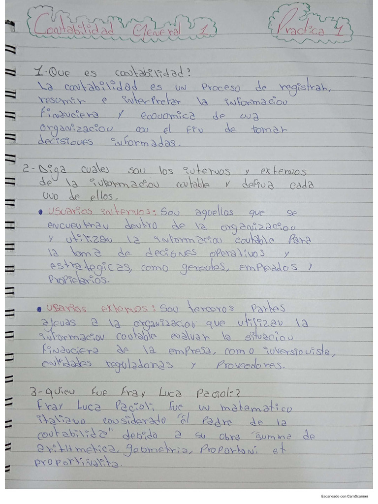 Práctica 1 Contabilidad Pdf