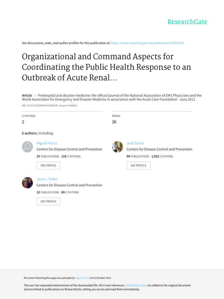 Organizational and Command Aspects For C | PDF