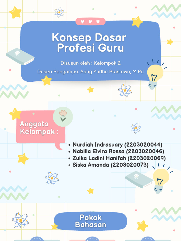 Konsep Dasar Profesi Guru | PDF | Karier & Perkembangan | Pengembangan Diri