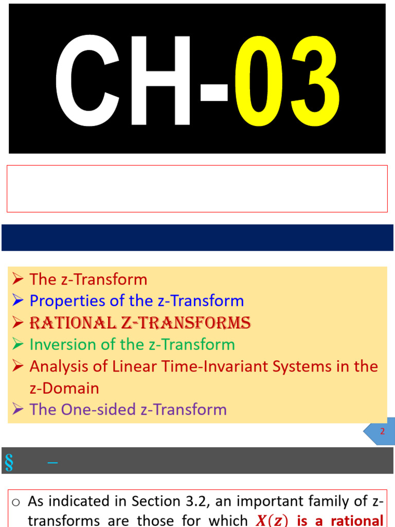 DSP CH-03d | PDF