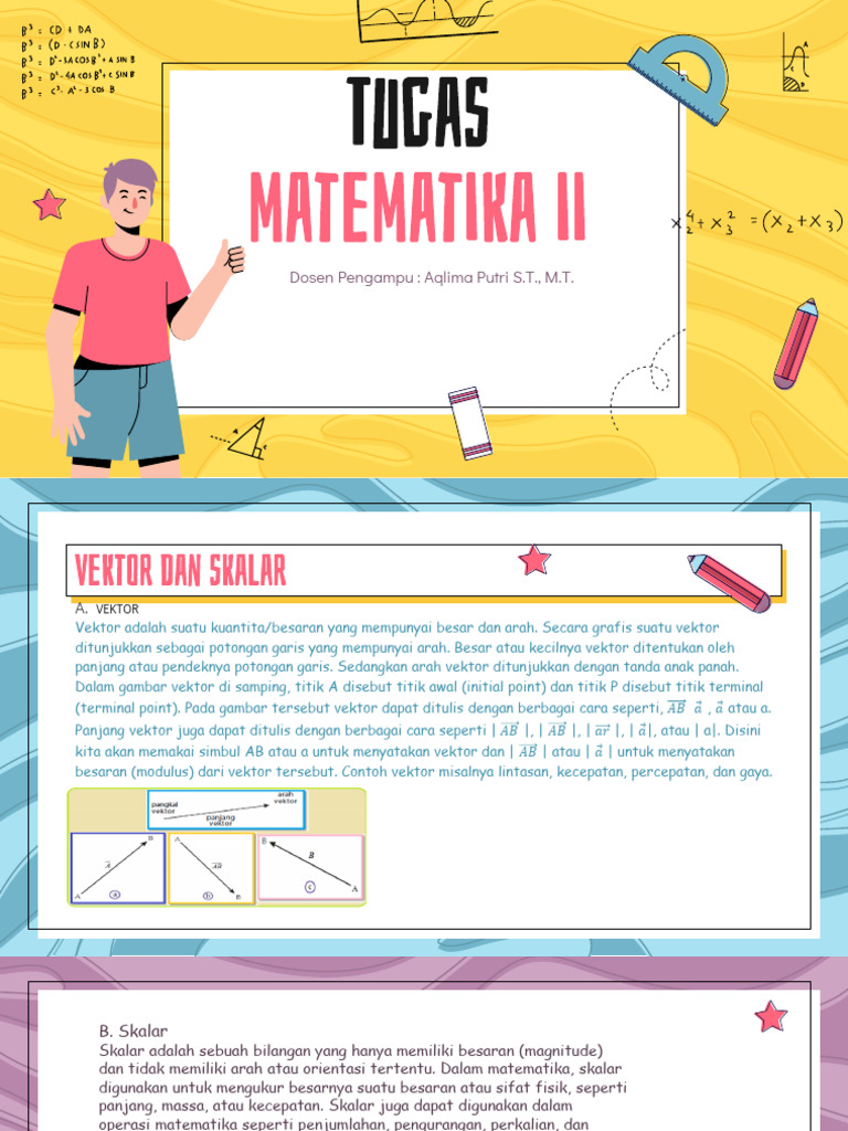 Tugas Matematika Vektor Dan Skalar | PDF | Metode & Bahan Ajar | Sains ...