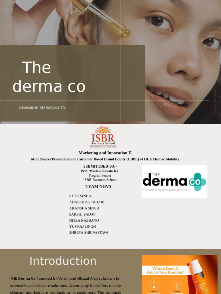 The Derma Co | PDF