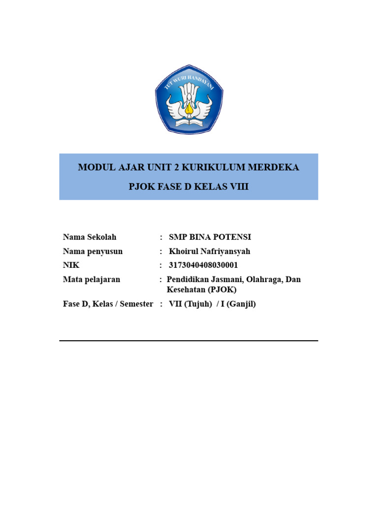 Modul Ajar Unit 2 | PDF