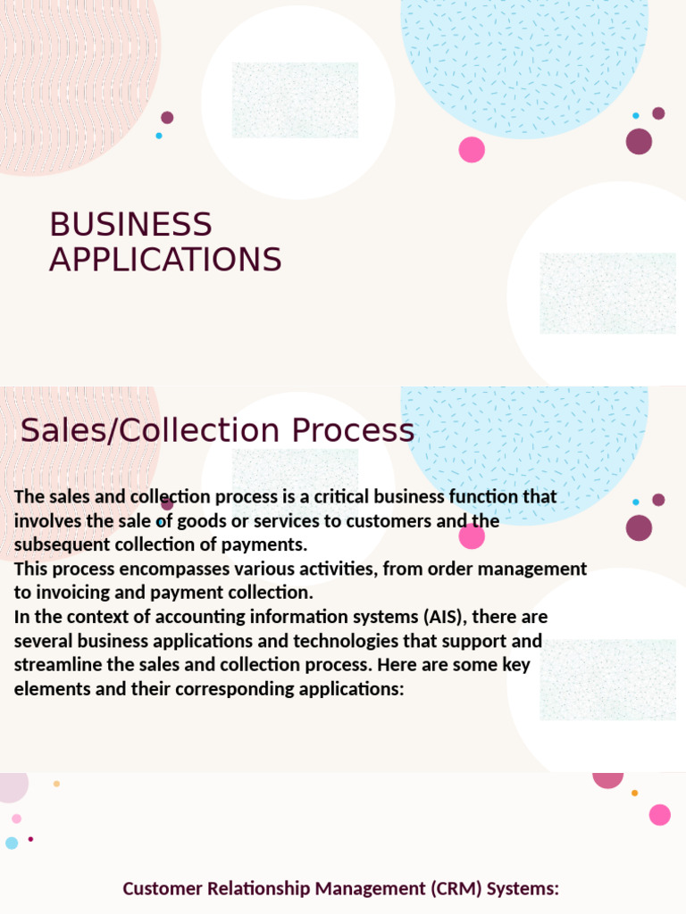 Business Applications | PDF