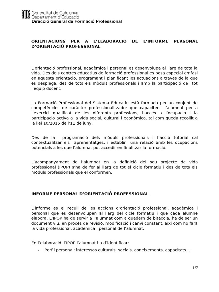 Orientacio - IPOP Plantilla-Logos | PDF