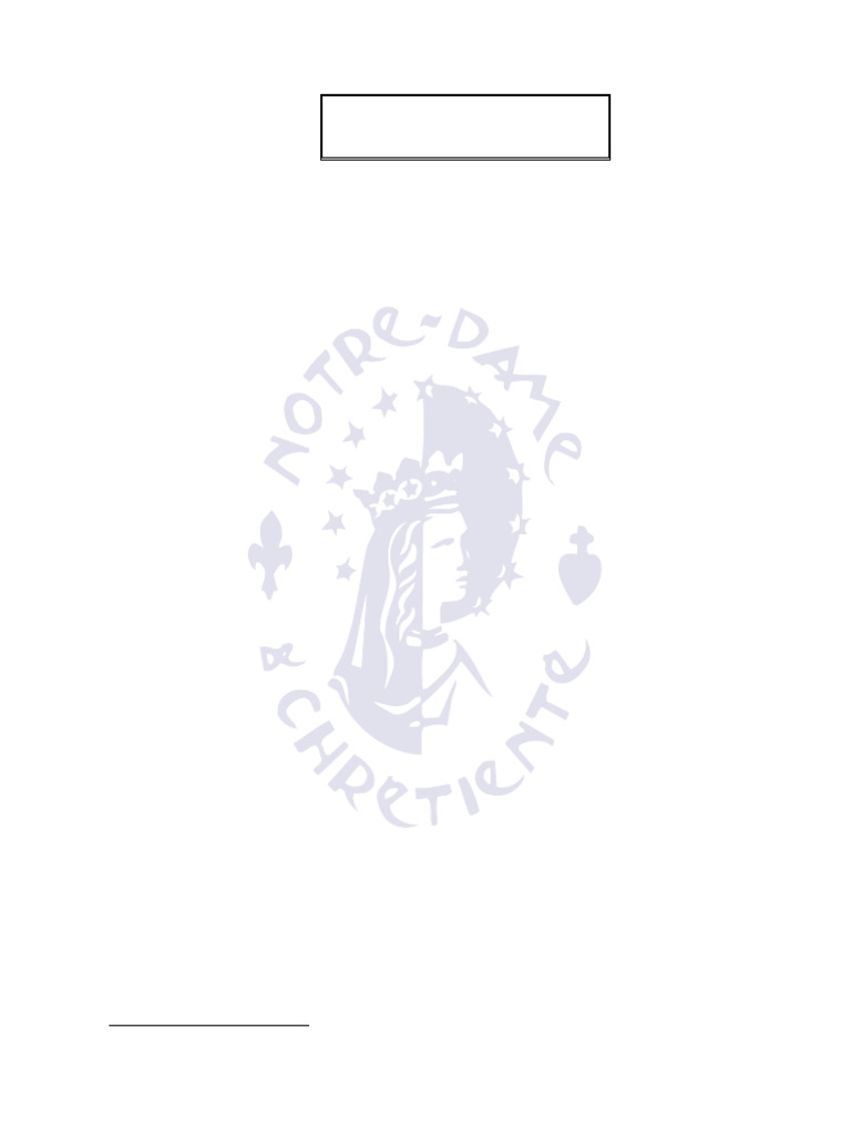2005 - Marie Face A L'adversite - FSVF | PDF