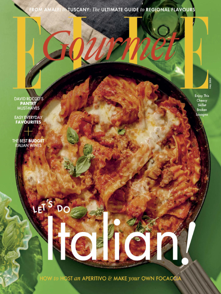 ELLE Gourmet CA Fall 2024 Freemagazines Top | PDF