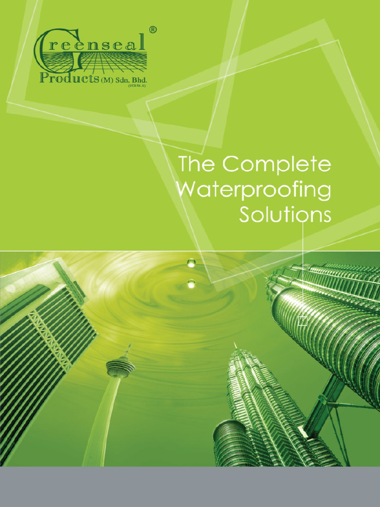Greenseal Products Profile | PDF