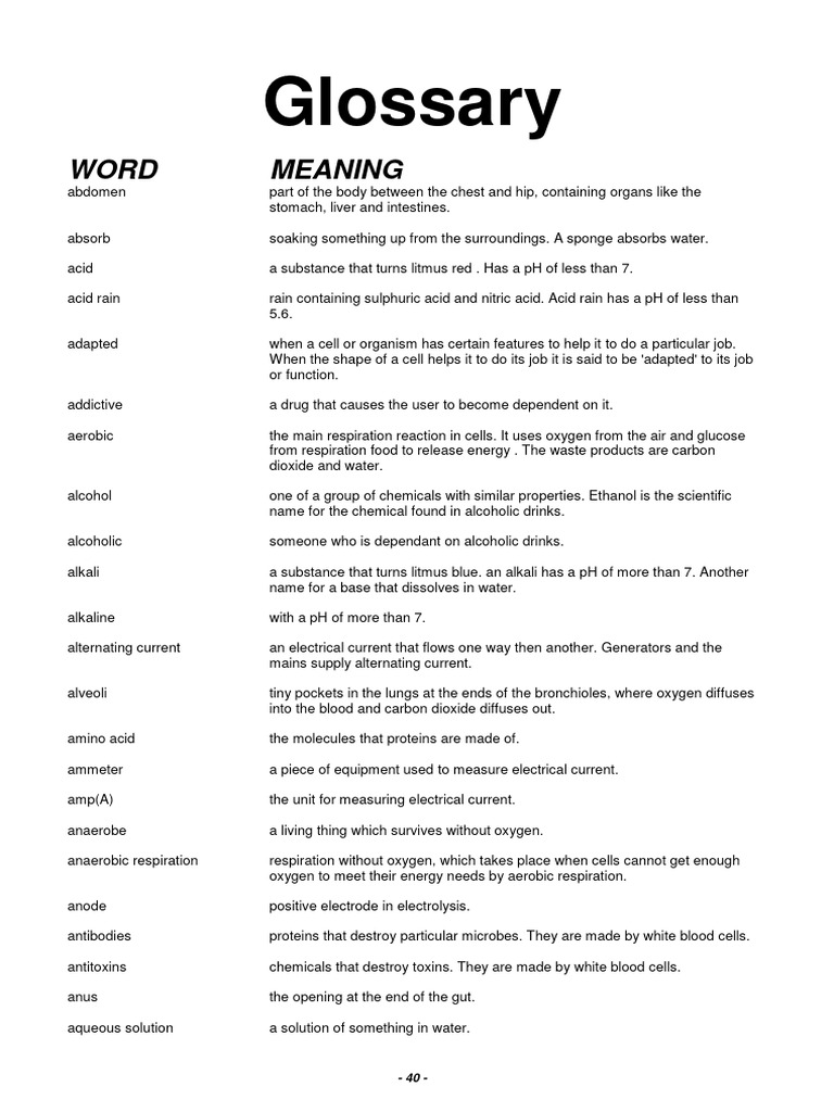 Glossary | PDF