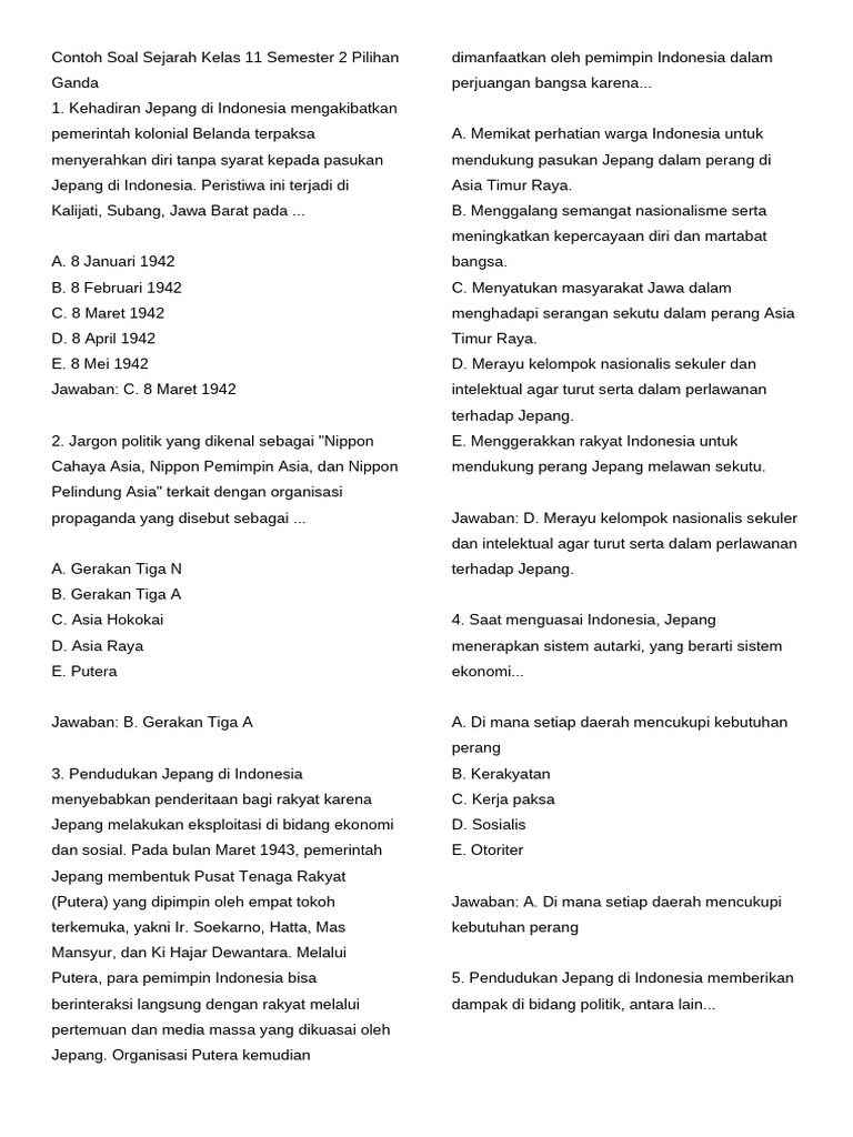 Menguak Tabir Revolusi: Contoh Soal dan Pembahasan Mendalam Sejarah Kelas 11 Bab 2 Materi B