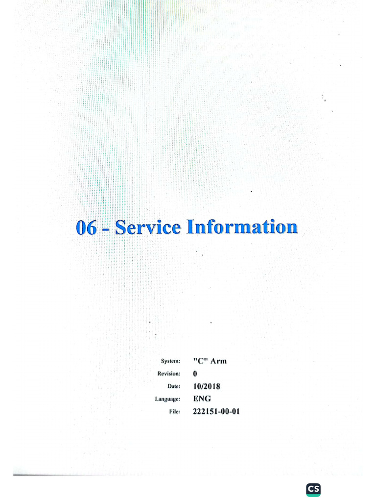 Servic Manual | PDF