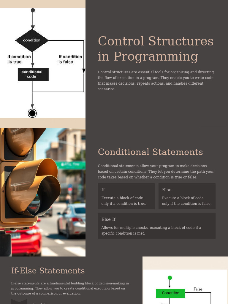 Control structures in programming pdf