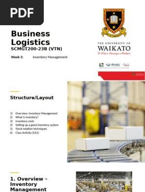 WEEK 3 PPT - Inventory Management