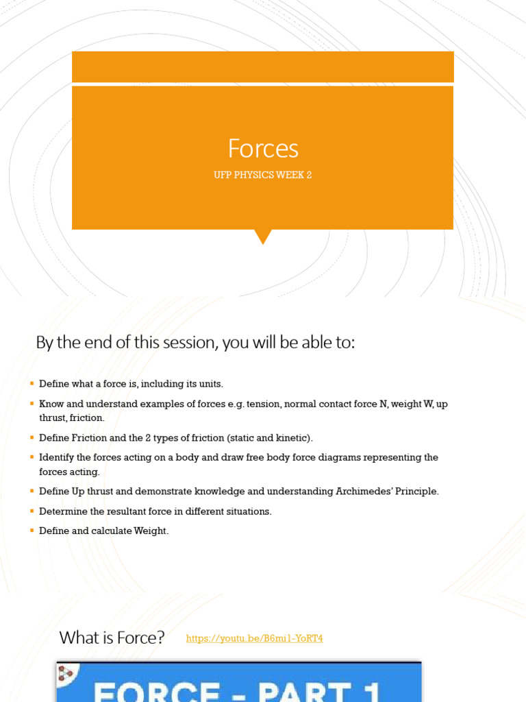 Forces | PDF